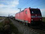 185 065-0 mit Gz Richtung Karlsruhe.21.10.08 bei Offenburg  ...