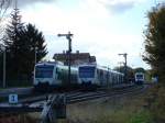 Bahnhof Gottenheim/Baden voll belegt 2xBSB und 1xSWEG
Okt.2008  ...