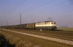 150 003 bei MA-Friedrichsfeld 30.11.89  ...