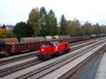2070 004-8 umf�hrt ihren Zug (64Ax) G68807, welchen sie aber ...