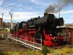 Die 52 8029-2 war am 03.10.08 Gast im Bw Dresden-Altstadt. ...