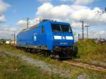 145 030-7 der PRESS abgestellt in Dresden-Friedrichstadt.04.10.07.  ...