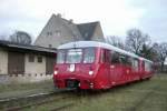 Am 08.&09.12.2007 fuhren mehrere Z�ge der Hafenbahn Neustrelitz bis nach ...