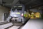 1116 142 CAT am 25.10.2008 im Bahnhof Wien Mitte.  ...