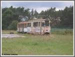 Am 07.09.2008 entstand diese Aufnahme des ehemaligen Darmst�dter Triebwagens 63 ...