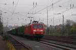 145 011-3 mit gem. GZ bei der Durchfahrt in Solingen ...