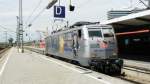 111 027 Lz in M�nchen Hbf (11.8.2008)  ...