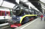 Dampflok mit der Betriebsnummer 52 8055 f�r den Sonderzug (Klousenfahrt)F�r ...