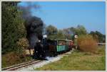 Der Stainzer Flascherlzug auf dem Weg nach Stainz am 11.10.2008 ...