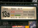 Hamburg, 16.08.2005, Hauptbahnhof ... Hamburg, 16.08.2005, Hauptbahnhof ...