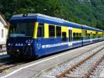 BOB Berner Oberland Bahn BOB - 3 Teiliger Steuerwagen ABt 423 unterwegs in Zweil�tschienen am 16.08.2008