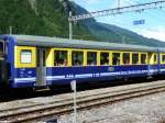 BOB Berner Oberland Bahn BOB - 2 Kl. Personenwagen B 245 unterwegs am 16.08.2008