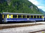BOB Berner Oberland Bahn BOB - 2 Kl. Personenwagen B 261 unterwegs am 16.08.2008