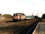 232 383-0 mit RE 3766 Halle-Goslar auf Bahnhof Wernigerode am ...