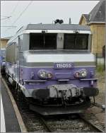 BB 15000 Eine 'nez cass�' in ungew�hnlichem 'en voyage' Design stand am 22.06.08 im Bahnhof von Metz und konnte au�en und innen in Augenschein genommen werden. (Hans)