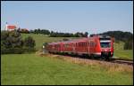 Diese zwei 612er fuhren am 18.08.2008 in St.Alban an den ...