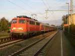 br-110-bugelfalte 110 363-9 mit RE11591 (RE4) nach Aachen, bei der Ausfahrt Lindern. Gru� an den, die TF´in ;-)