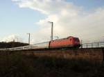 BR 101 mit Zugen 101 092-5 f�hrt mit IC 2014 Stuttgart Hbf - Emden Hbf am K�lner Betriebshof vorbei. 28.10.08