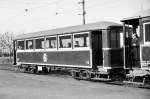 rnv-oeg-heidelberg-ludwigshafen-mannheim Beiwagen 112 in Mannheim (30. Oktober 1965)