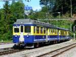 BOB - Regio nach Lauterbrunnenmit dem Triebwagen ABeh 4/4 308 ...