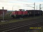 290 001 am 29.10.2008 bei Rangierarbeiten in Mukran. ... 290 001 am 29.10.2008 bei Rangierarbeiten in Mukran. ...