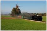 stainzerbahn Der Stainzer Flascherlzug am 11.10.2008 bei der Fahrt von Stainz nach Preding, aufgenommen kurz vor der Haltestelle Herbersdorf.