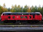 Eine 218 284-8 in Bremen, auf dem Gel�nde einer ...