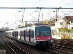 Triebzug BR Z 8100 am 17.10.2008 bei der Station Houilles ...