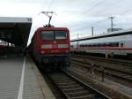 112 170 mit der RB nach W�rzburg Hbf in N�rnberg ...