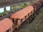 Ein ausl�ndischer Schwenkdachwagen, welchen ich am 28.10.08 gesehen habe, wurde ...