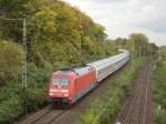 101 049-5 zieht den IC 434 Norddeich Mole - Luxembourg ...