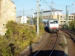ITL 285 ,Einfahrt DF aus DG kommend,mit den von Bombardier ...
