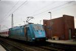UNICEF Lok-101 016 im Oktober 2007 in Bergen/R�gen.  ...