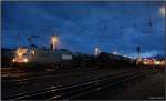 1116 038 Siemens beim Tfzfw. im Bahnhof Knittelfeld. Am Haken ...
