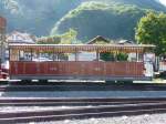 SPB Schynige-Platte-Bahn SPB - Nostalgie Personenwagen N 6  in Wilderswil am 16.08.2008