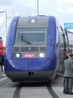 Ein neuer Franz�sischer Nahverkehrszug f�r die SNCF auf der Innotrans ...