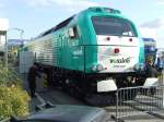 Die neue Vossloh Euro 4000 auf der Innotrans 2008 in ...