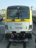 Eine neue Lokomotive f�r Belgien von Siemens auf der Innotrans ...