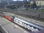 IC2000 Eine Re460 steht mit einem IC nach Z�rich-Genf Flughafen in St. Gallen bereit zur Abfahrt. Am 31.10.2008