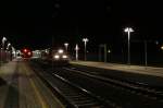 br-2068 �BB Verschublok 2068 saust zu sp�ter Stunde in Taxham Europark durch. 31.10.08