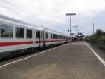 IC391 von Frankfurt(Main)Hbf nach Salzburg Hbf.Am 01.11.08 beim Halt in ...