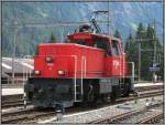 sonstiges Eea 3/3 402 der BLS steht am 27.07.2008 im Bahnhof von Kandersteg.