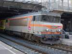 BB 7200 Eine BB 7200 f�hrt mit einem Schnellzug aus Bordeaux nach Marseille in den Bahnhof Montpellier Gare St.Roch ein. Am 25.10.2008