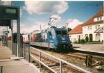 101 083 im April 2002 im Ostseebad Binz.  ...