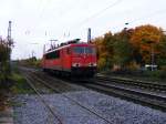 155 028_Lz in Richtung Hanau_durch Ffm-Mainkur Bf_Okt 08-28_01 ... 155 028_Lz in Richtung Hanau_durch Ffm-Mainkur Bf_Okt 08-28_01 ...