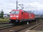 185 247-4 von DB-Logistics am 21.07.2008 in Nordhausen.  ...