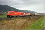 br-2016 Ganz besondere Messfahrten gab es diese Woche im Aichfeld.Diesellok 2016 086 zieht die beiden E-Loks 1014 10 + 13 wegen Drehgestell Fahrversuchen von Knittelfeld nach P�ls und wieder retour. Sillweg 29.10.2008