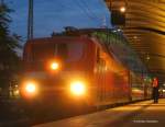 120 113-6 mit dem IC2875 (Frankfurt-Leipzig) als Ersatz f�r den ...