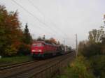 233 572-7 f�hrt am 2.11.08 mit IKE 50262 von L�beck- ...