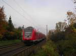 RE 21424 kurz nach der Ausfahrt aus Reinfeld (Holst.) am ...
